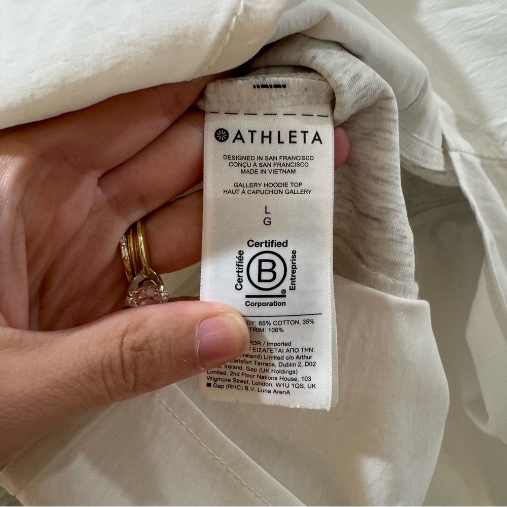 Athleta Gallery Hoodie Top - Picture 5 of 5